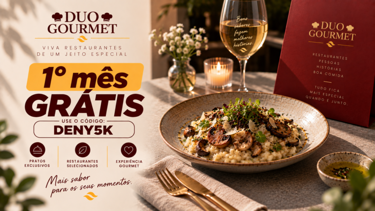 Como Economizar em Restaurantes Usando o Duo Gourmet?