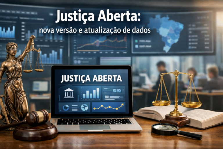 Justiça Aberta: nova versão e atualização de dados